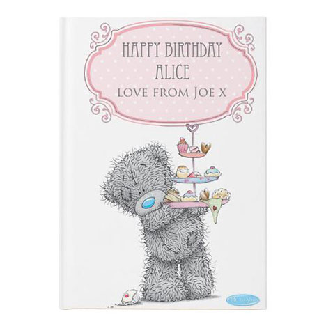 Personalised Me To You Bear Cupcake Hard Back A5 Notebook Extra Image 1